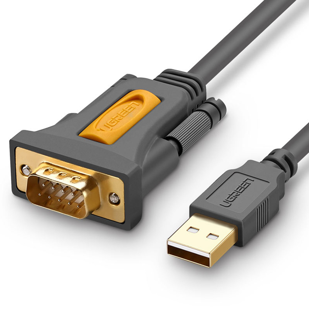 유그린 USB2.0 to RS232 시리얼 변환 컨버터 케이블, 1.5m, 1개 16,900원