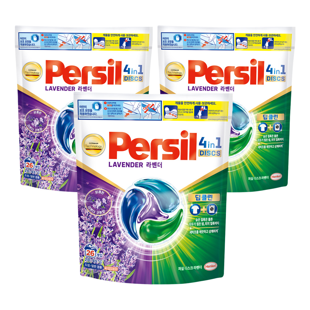 퍼실 디스크 캡슐세제 라벤더 29,660원