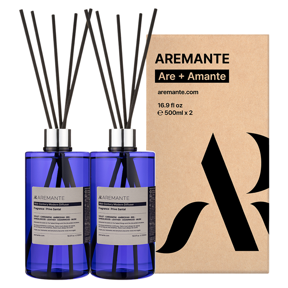 아르망뜨 미드 센추리 모던 디퓨저, 2개, 500ml, 프리베 상탈 18,900원