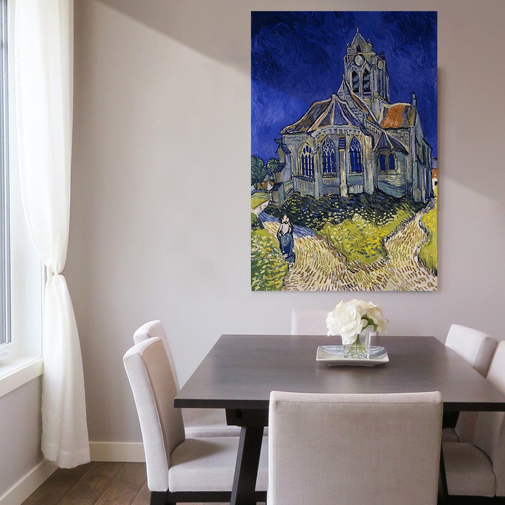 아란아트 반 고흐 명화그림 인테리어소품 캔버스액자, 25.교회 125,900원