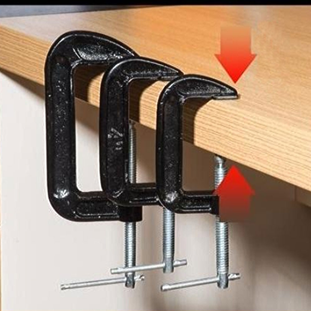 모칸도 (무료배송)바이스 클램프 만력기 C형 6인치 탁상바이스 목공만력기 7,400원