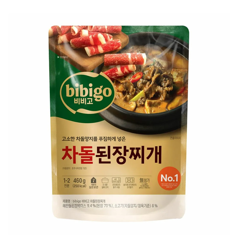 비비고 차돌 된장찌개, 460g, 1개 7,900원