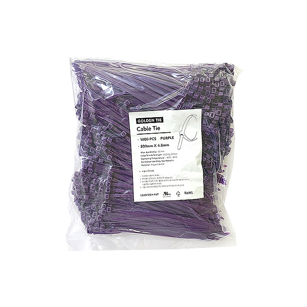 타로시 컬러 케이블타이 랜선 케이블 전선 정리 다양한 색상 사이즈 5,200원