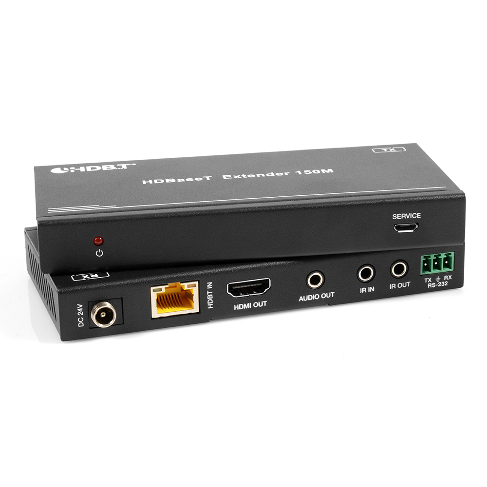 넥스트유 HD150POC-4K60 HDMI 2.0 HDBase-T 거리연장기 리피터 세트 / 4K60Hz 100M 거리연장 / IR POC 지원 205,500원