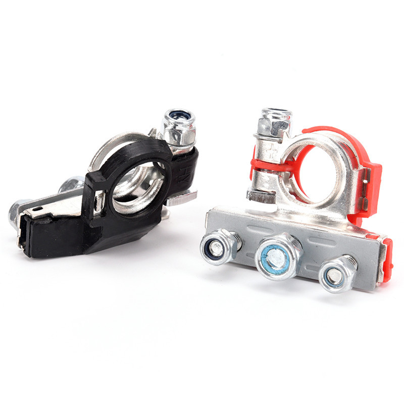 [디와이툴즈] 차량용 배터리 단자 커넥터 플러스 마이너스 세트 M6 M8 멀티 단자 클립, 1세트 10,100원