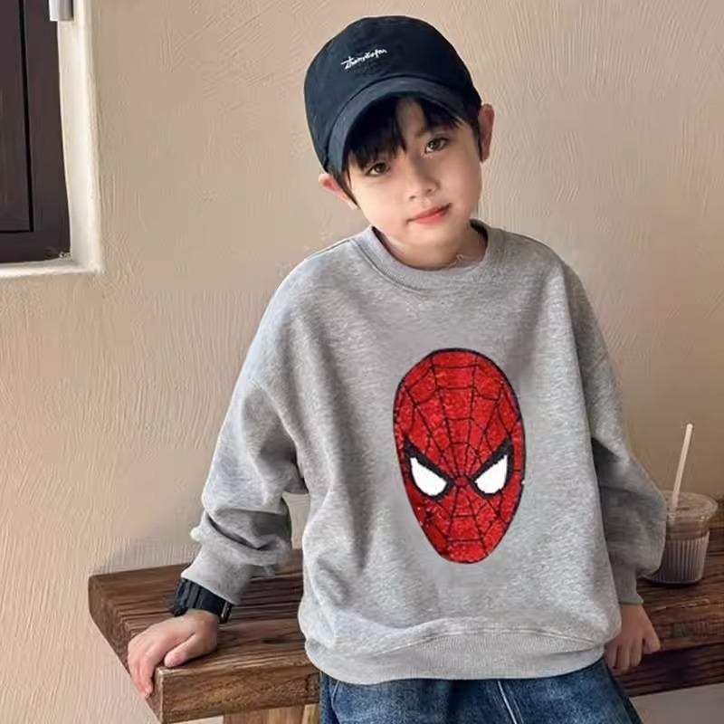 스파이더맨 스팽글 맨투맨 봄가을용 / 겨울기모 110-160호 초등 주니어 어린이 22,500원