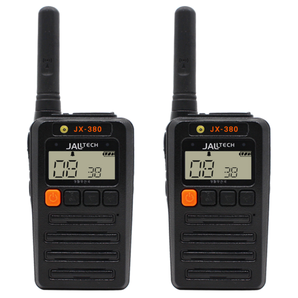 잘텍 JX-380 생활용무전기 2대세트 (JX-380), 1개 180,000원