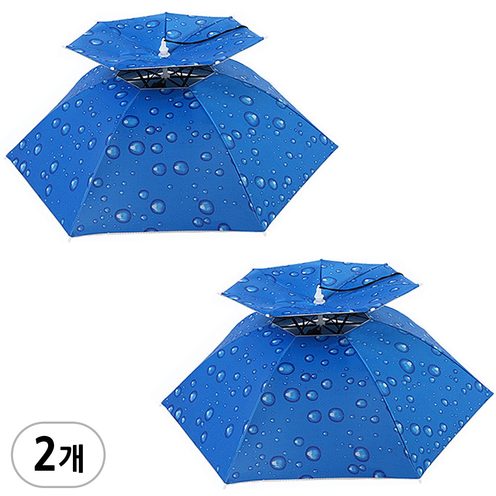 2단 우산모자 C타입 - 2개 12,900원