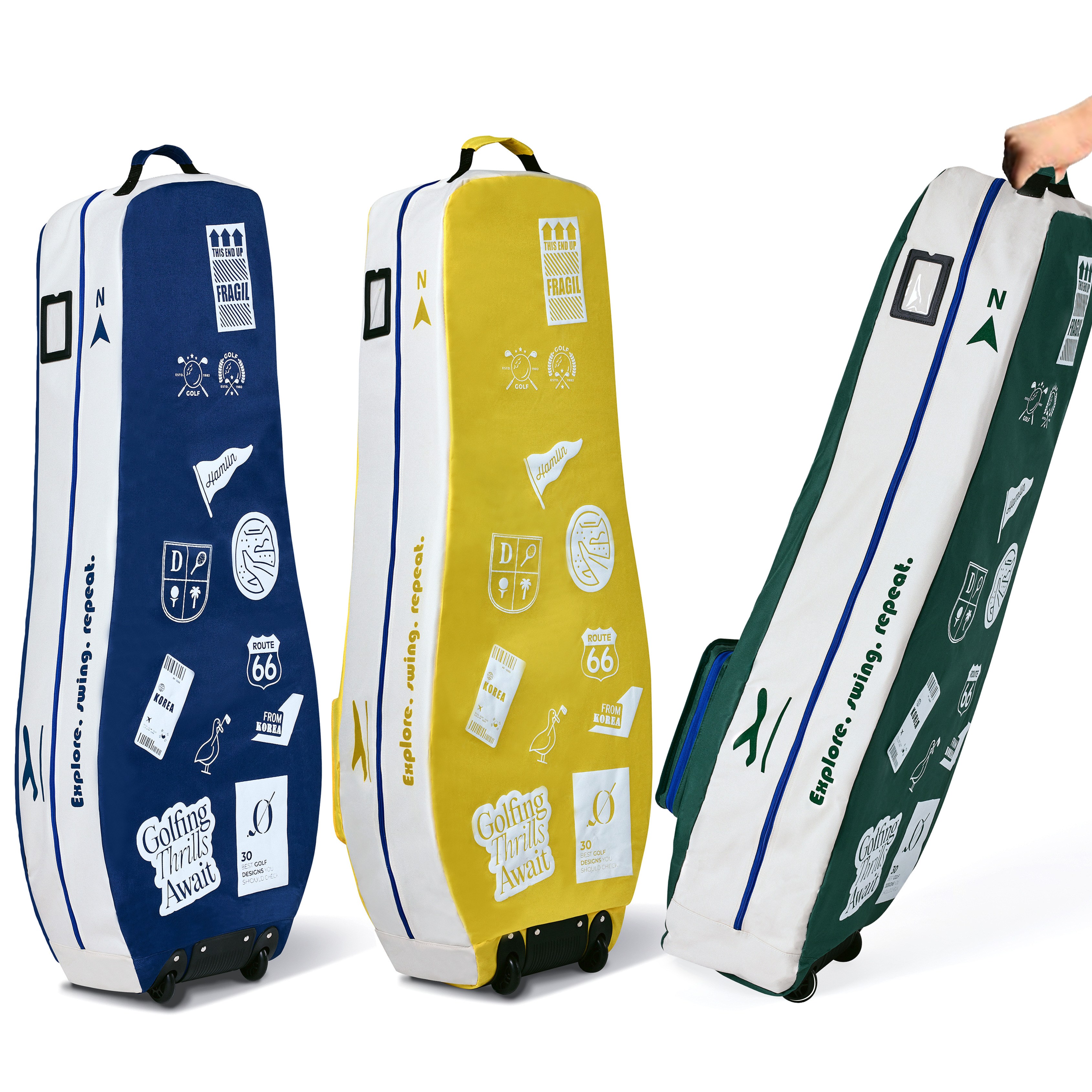 고플라 골프백 항공커버 바퀴형 골프 카바 36,800원