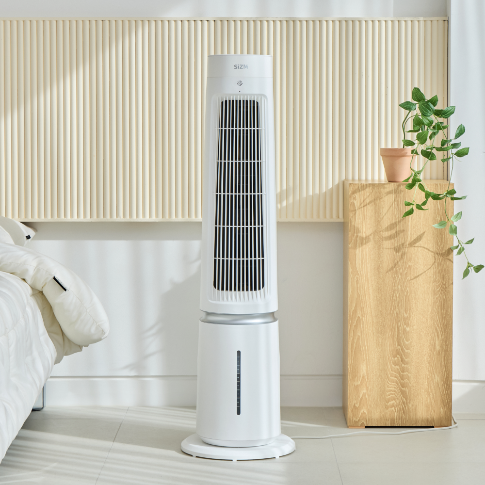 시즘 냉풍기 가정용 에어컨 선풍기 냉방기 에어쿨러 이동식 냉풍기 업소용 얼음 타워형 269,000원