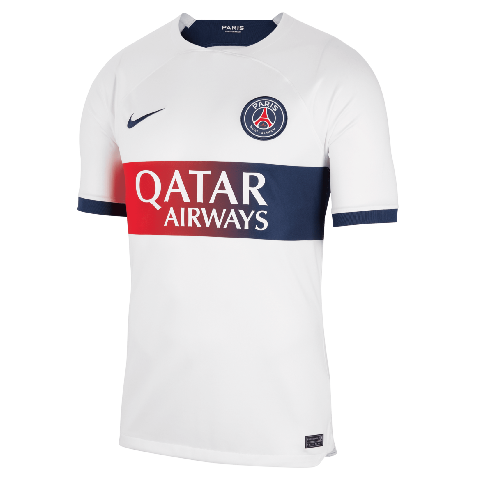 나이키 PSG 파리 생제르망 2023/24 어웨이 저지 화이트 미드나잇 네이비 DX2693-101 119,000원