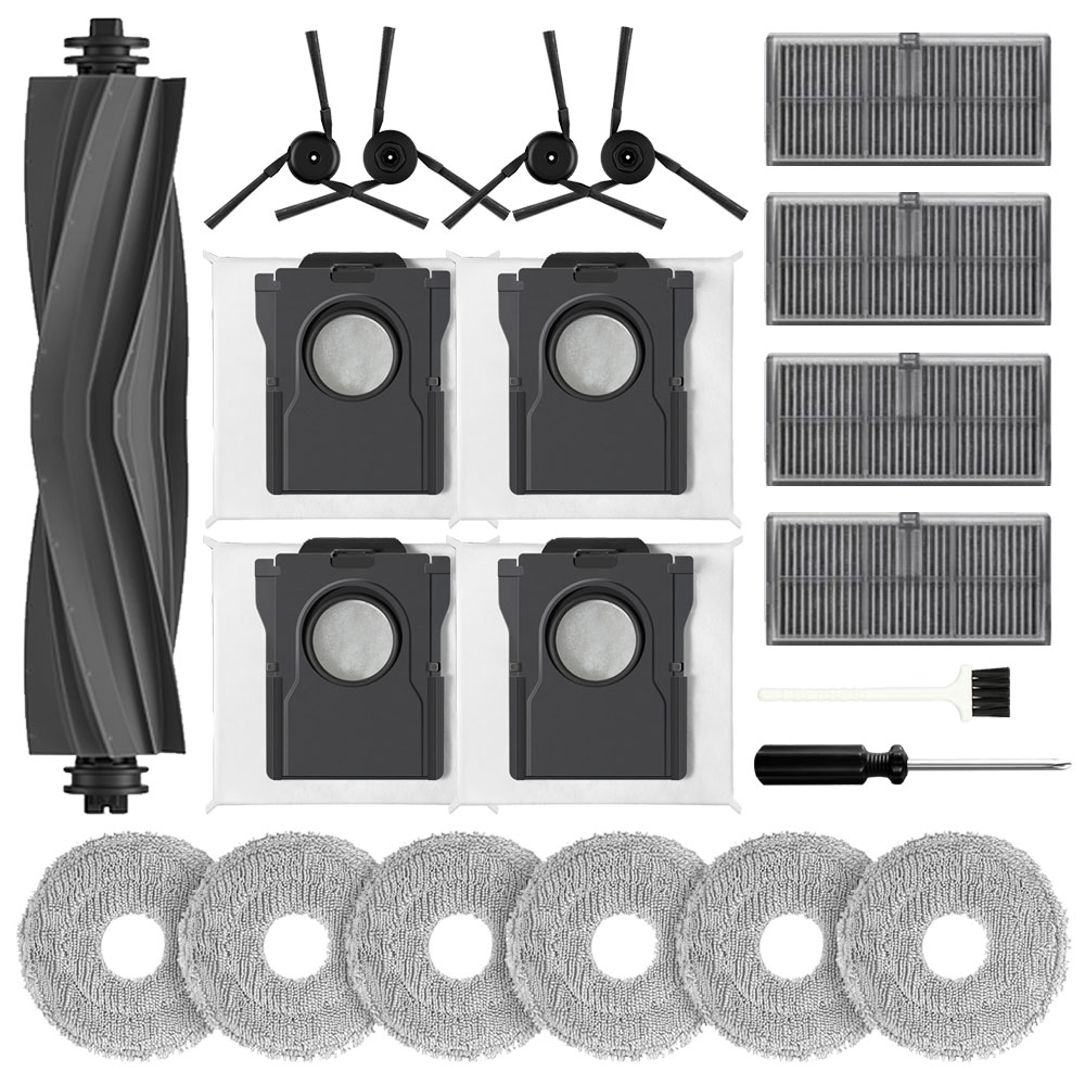 Yivy 드리미 X40 Ultra 로봇 청소기 호환용 소모품 1세트 21pcs, 드리미X40-21 set, 1개 28,000원