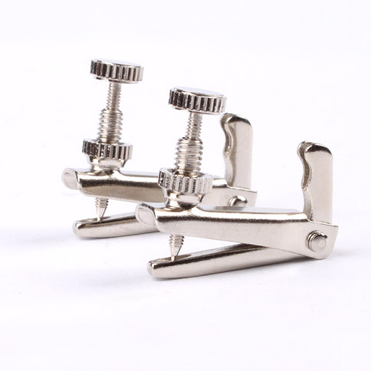 바이올린 E현 조리개 미세조절기, 1/8 1/4 1/2 공용 미세조율기, 1개 1,500원