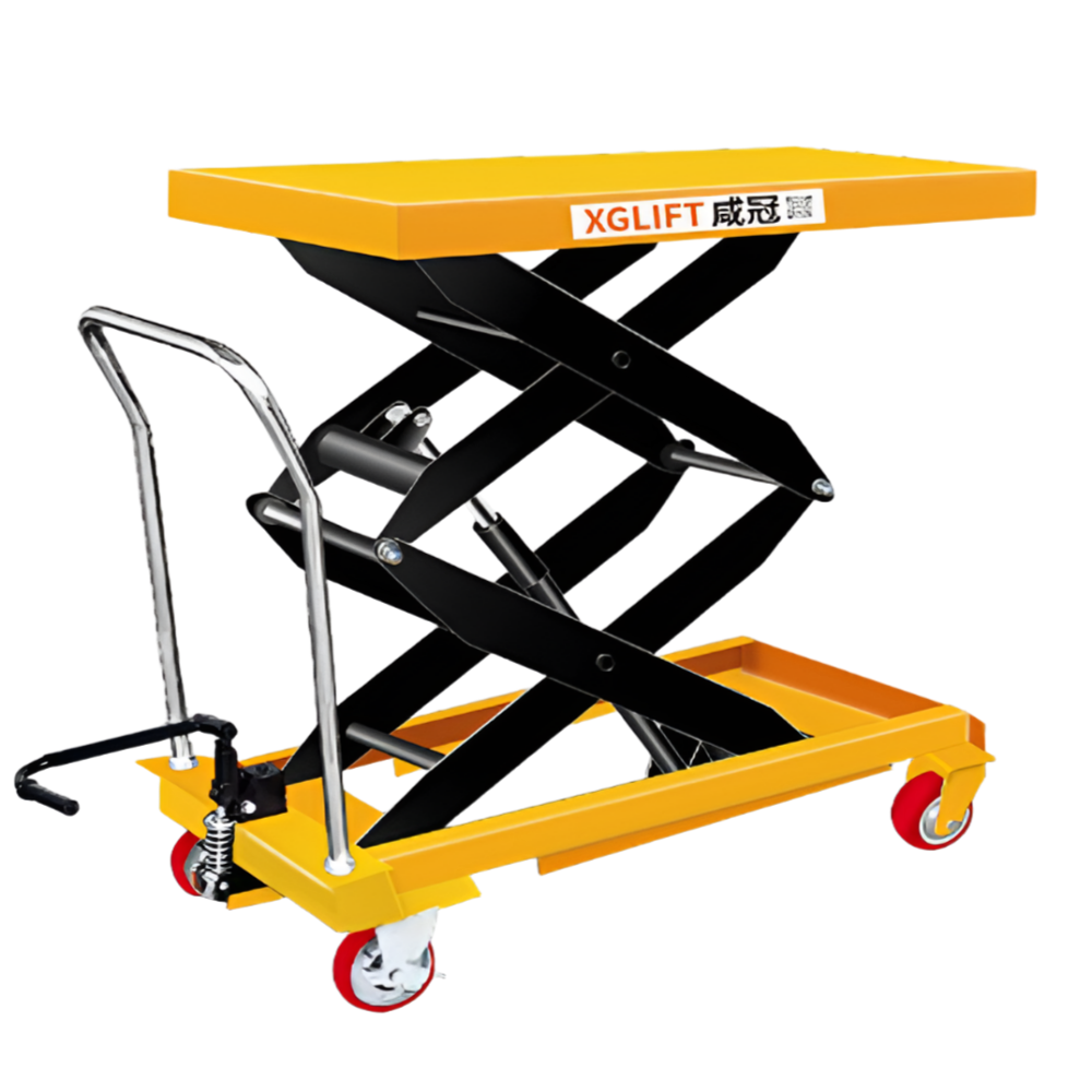 삼형리프트 수동 전동 접이식 유압 리프팅 하중 300kg 이동식 테이블리프트 화물용 운반렉, 1개 341,000원