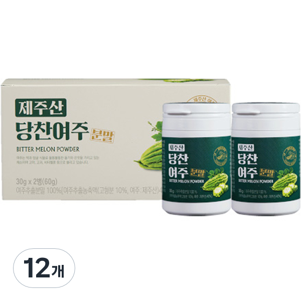 지비엠에스 제주산 당찬여주 분말, 30g, 24개 147,000원