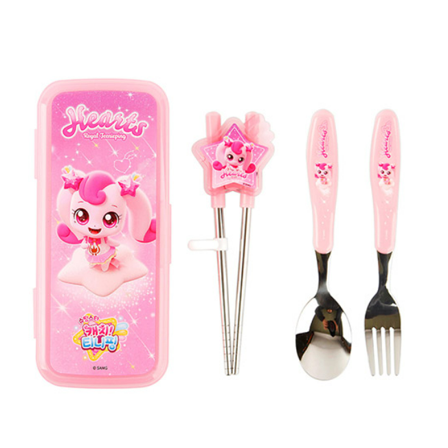 슈팅스타 캐치티니핑 무소음 교정젓가락 풀세트-하츄핑 수저세트 교정용젓가락 15,900원