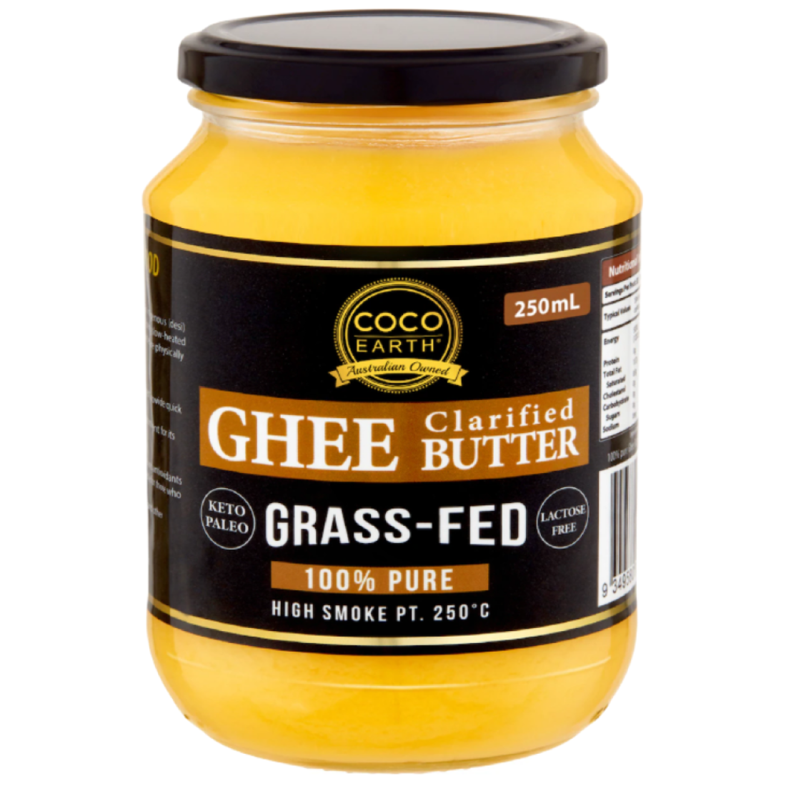 호주 천연 기버터 Coco Earth 코코어스 기 버터, 1개, 250ml, 기버터 29,900원