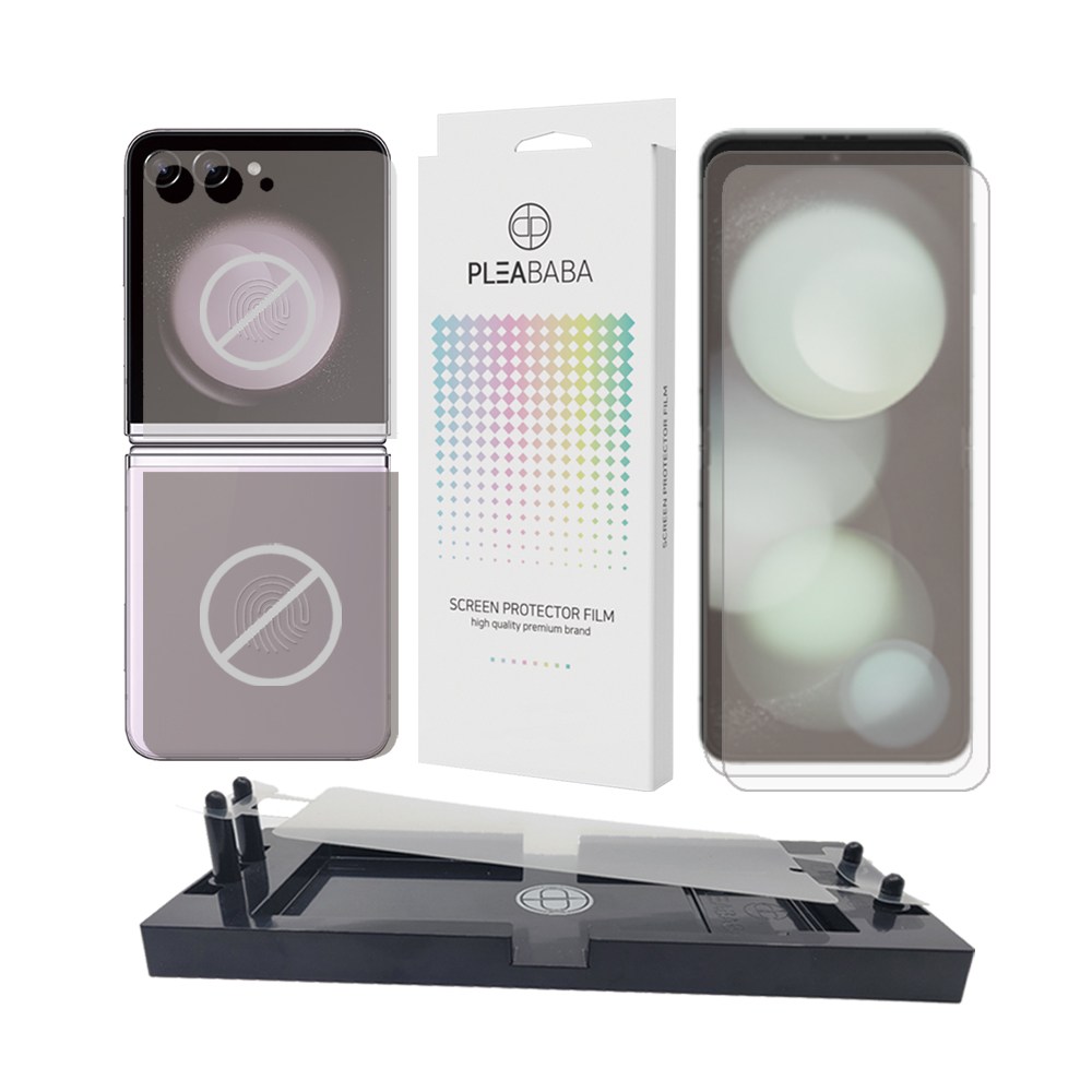 갤럭시 Z 플립7 보호필름 플리바바 내부+외부+후면 풀커버 세트 액정 보호 필름, 1세트 25,900원