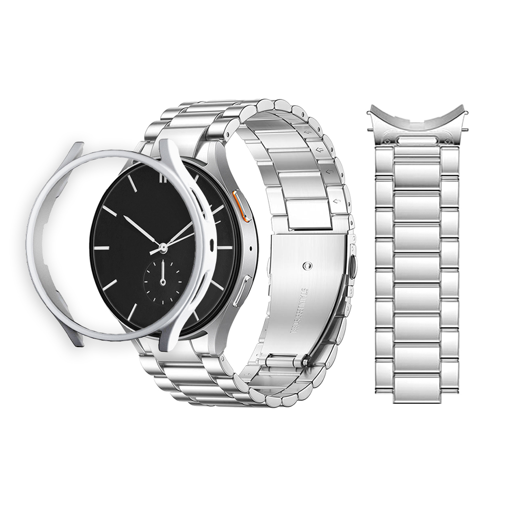 티엑스엘엑스 갤럭시워치 원터치 메탈 스트랩 + 보호 케이스 세트 21,500원