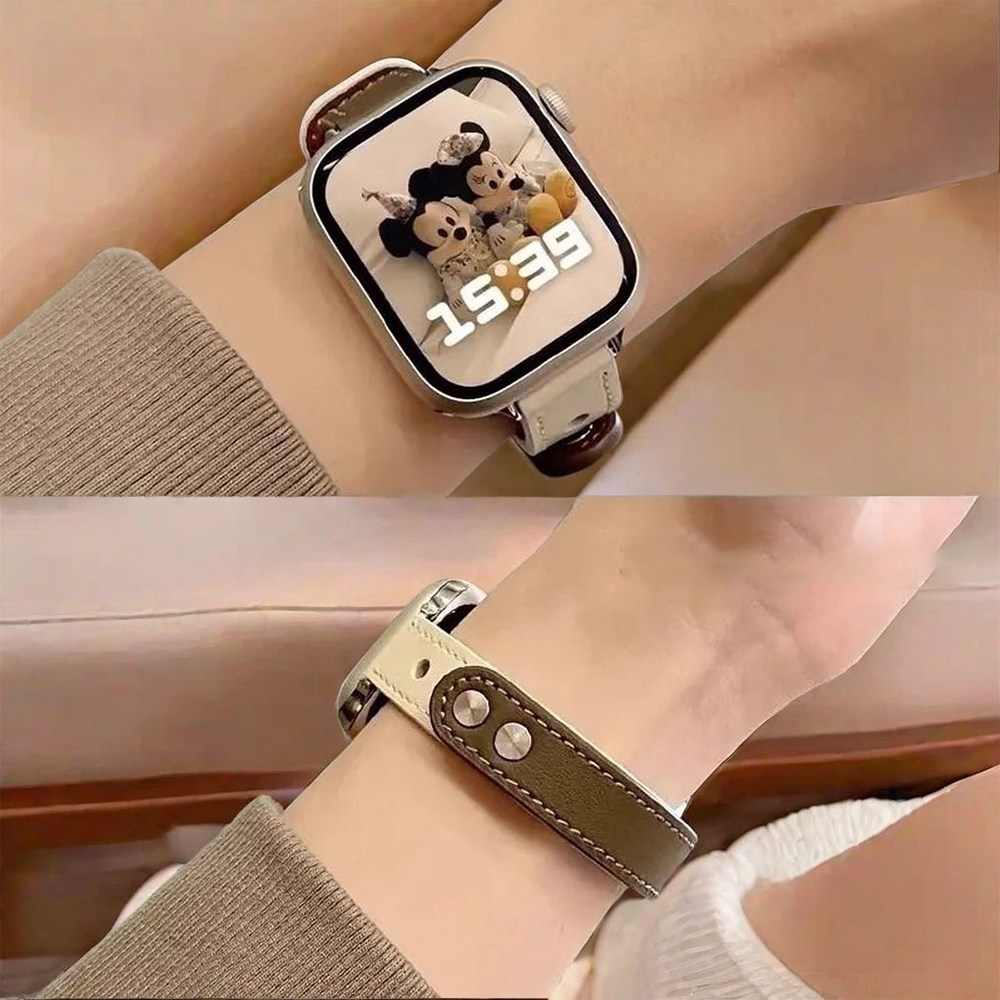 애플워치 스트랩 가죽 여자  아이폰 워치스트랩 7,600원