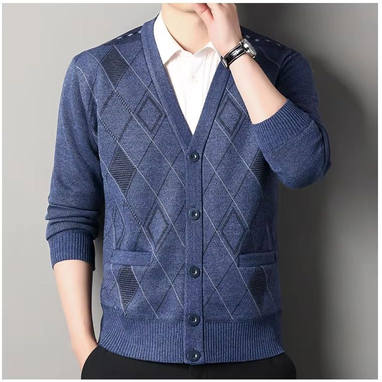 베르몽테 남자 가디건 고급소재 데일리 스웨터 따뜻한 남성 cardigan 67,300원