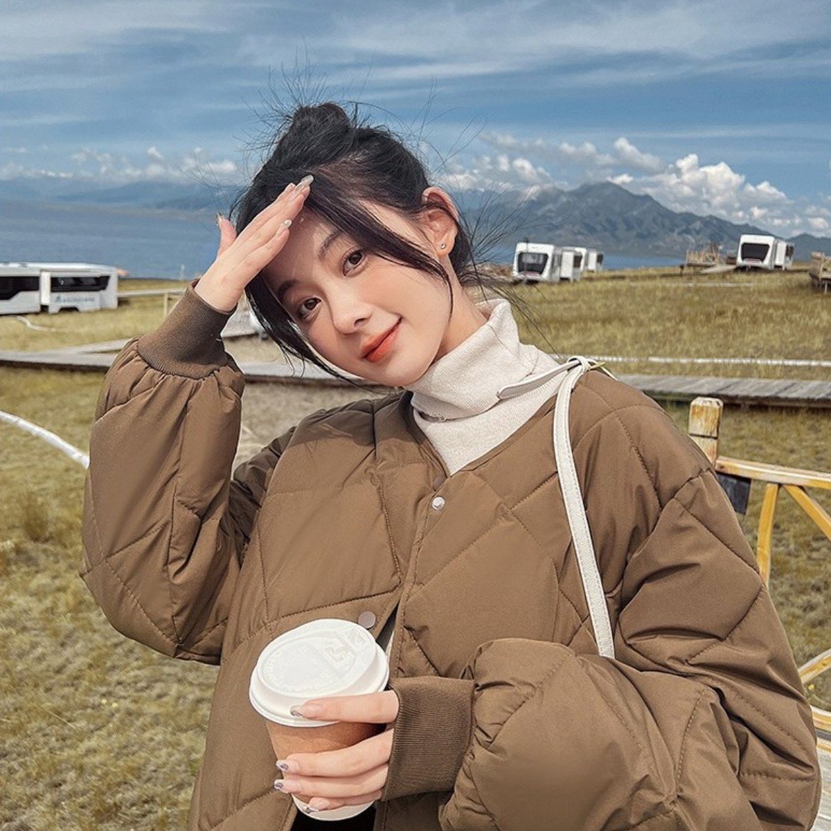 피앤제이스토어 여성 겨울 경량 패딩 29,000원