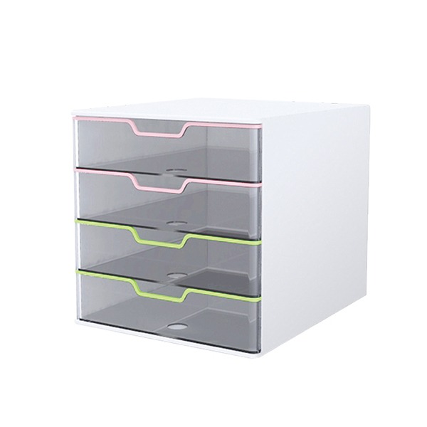 (카파맥스) 데코 투명 서류함 4단 문서보관, 1개, 1단 38,400원