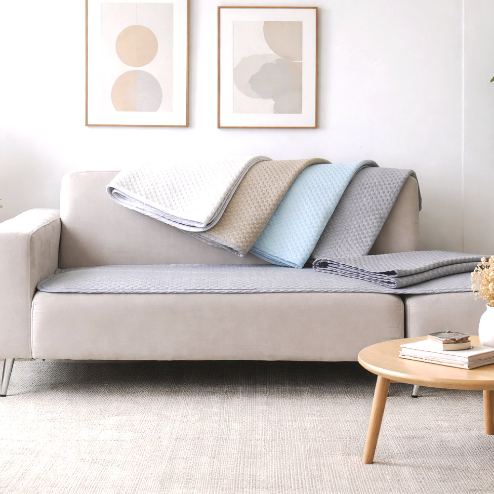 디메이드베딩 직접제작 여름용 3인용 4인용 쿨 냉감 쇼파패드 돌쇼파패드 흙 쇼파매트 90x200 90x240 43,900원