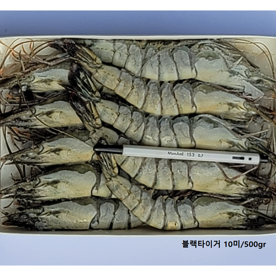 프라임새우, 10미(블랙타이거) 14,900원
