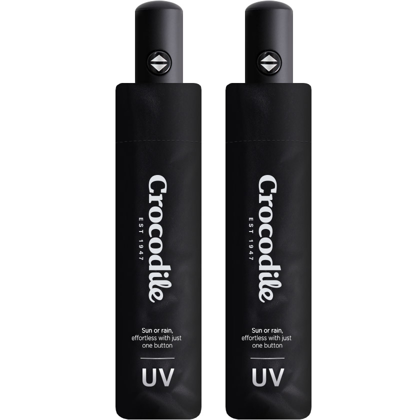 크로커다일 UV 자외선 차단 전자동 3단 암막 우산 양산 2개 23,800원