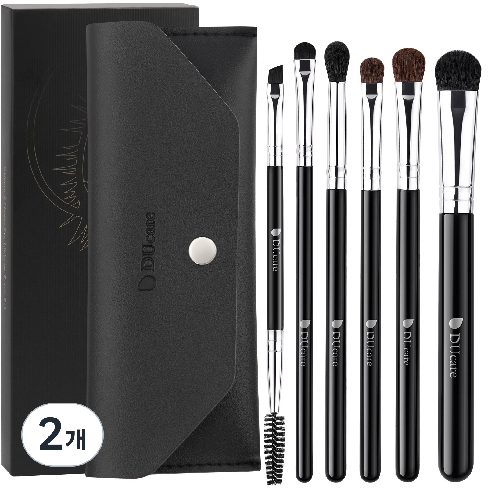 DUcare 아이 메이크업 브러쉬 6종 포터블 메이크업 브러쉬 세트 아이섀도 브러시 33,980원