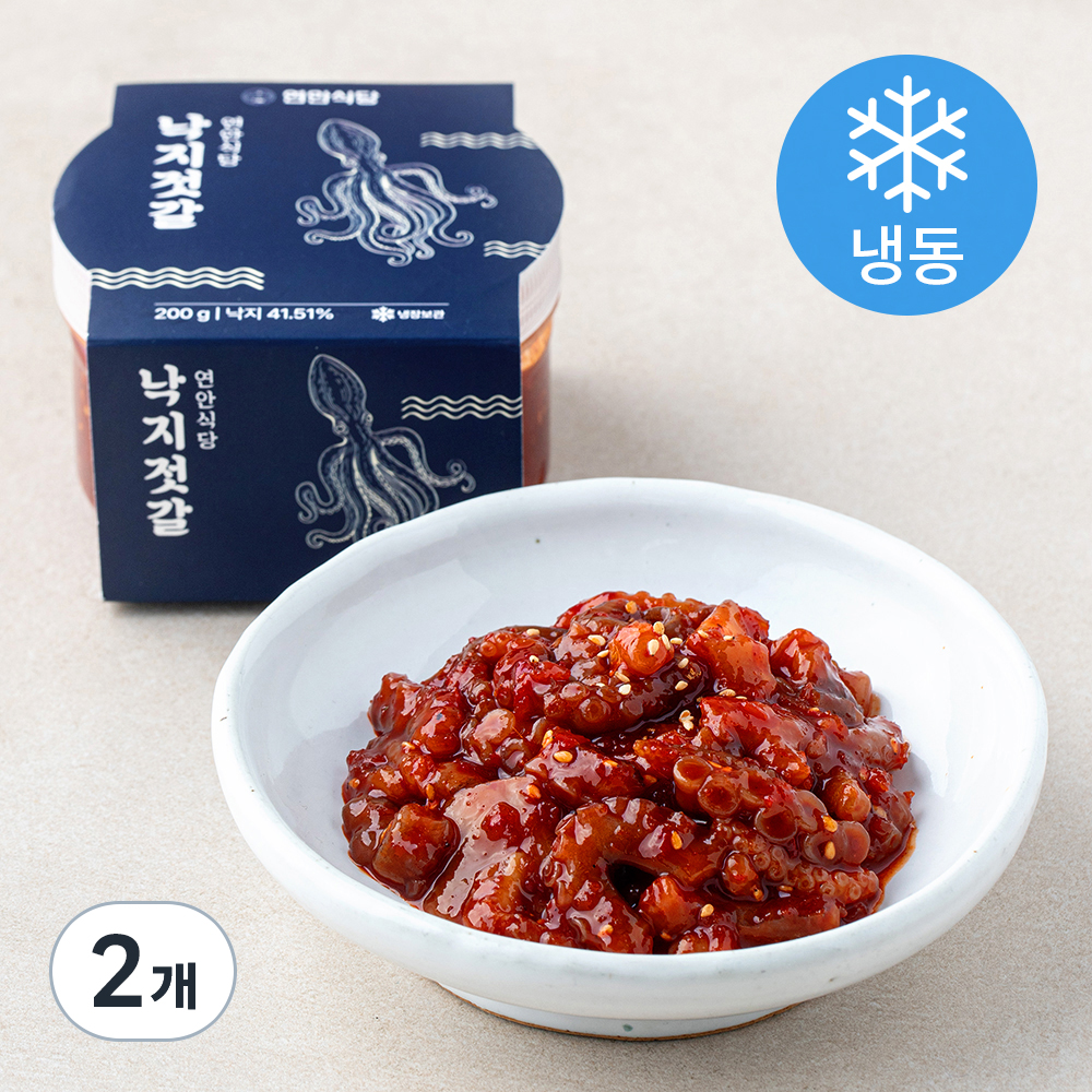 [로켓프레시] 연안식당 낙지 젓갈, 200g, 2개 21,300원