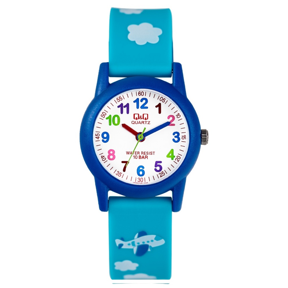 큐앤큐 키즈 어린이 초등학생 아동용 100m 방수 5분 단위 시간 학습 손목시계 21,000원