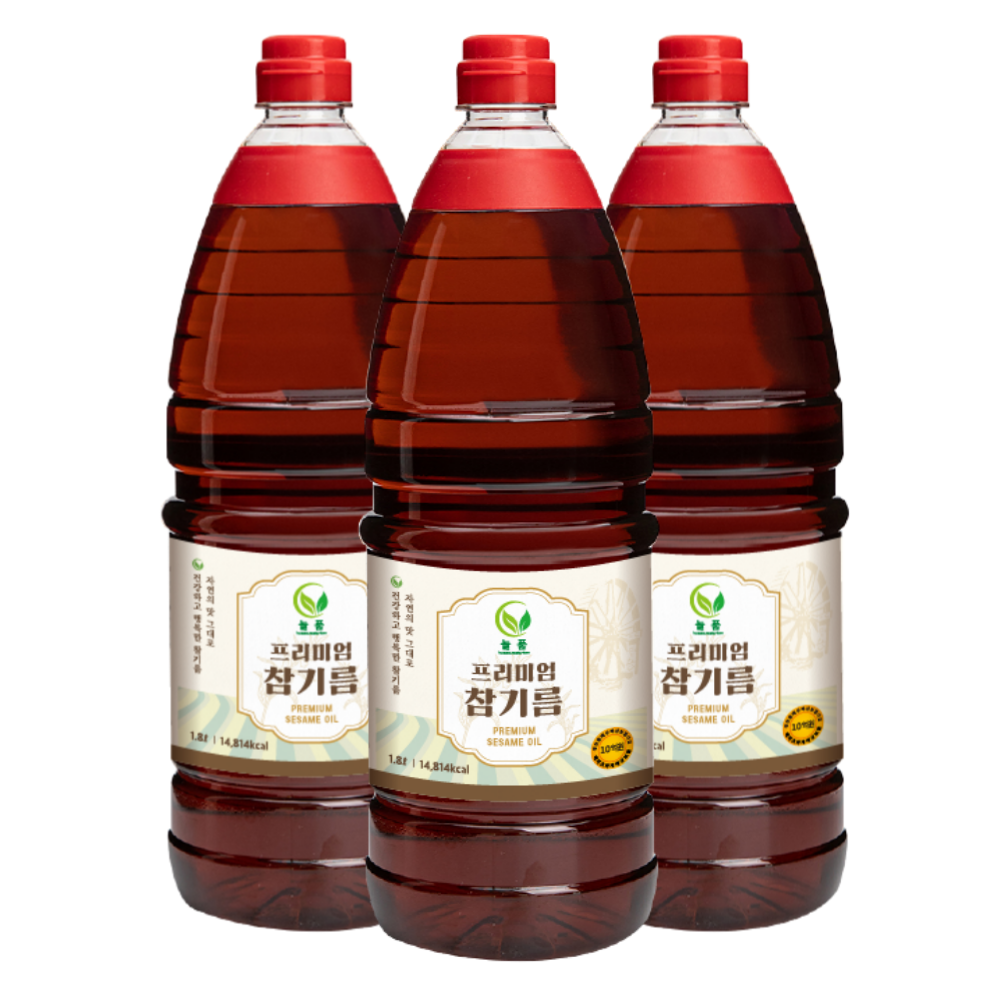 늘품 프리미엄 참기름 통참깨 100% 100,500원
