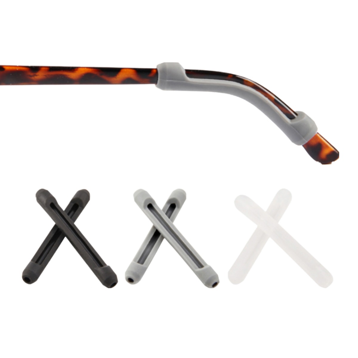 10쌍 세트 안경 귀고무 롱 타입 실리콘 흘러내림방지 논슬립 다리 받침 귀 걸이 귀아픔 통증 방지 귀팁 고정 커버 밴드 귀걸이 6,820원