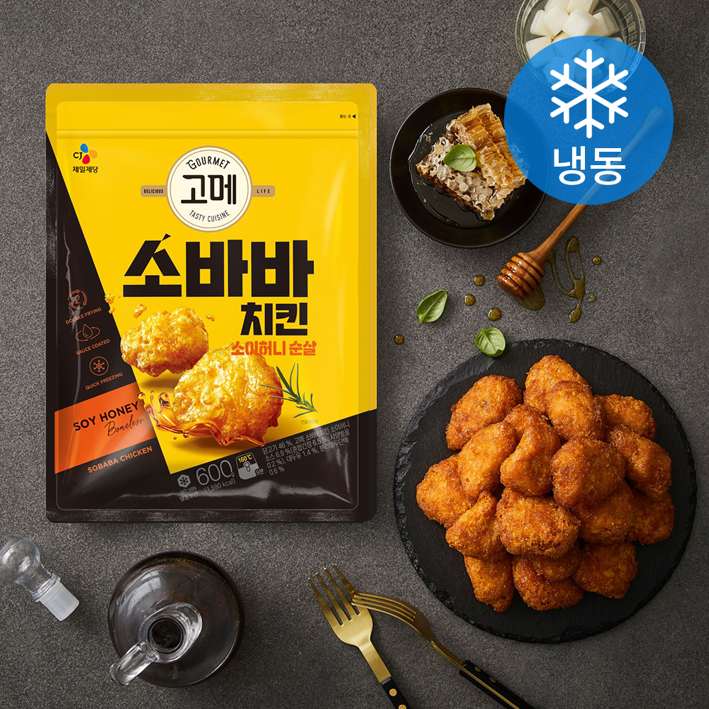 [로켓프레시] 고메 소바바치킨 소이허니 순살 (냉동) 11,000원