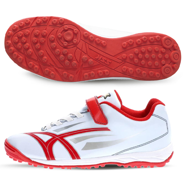 사사키 야구화 유소년 인조잔디화 SSF5201 화이트/레드 75,000원