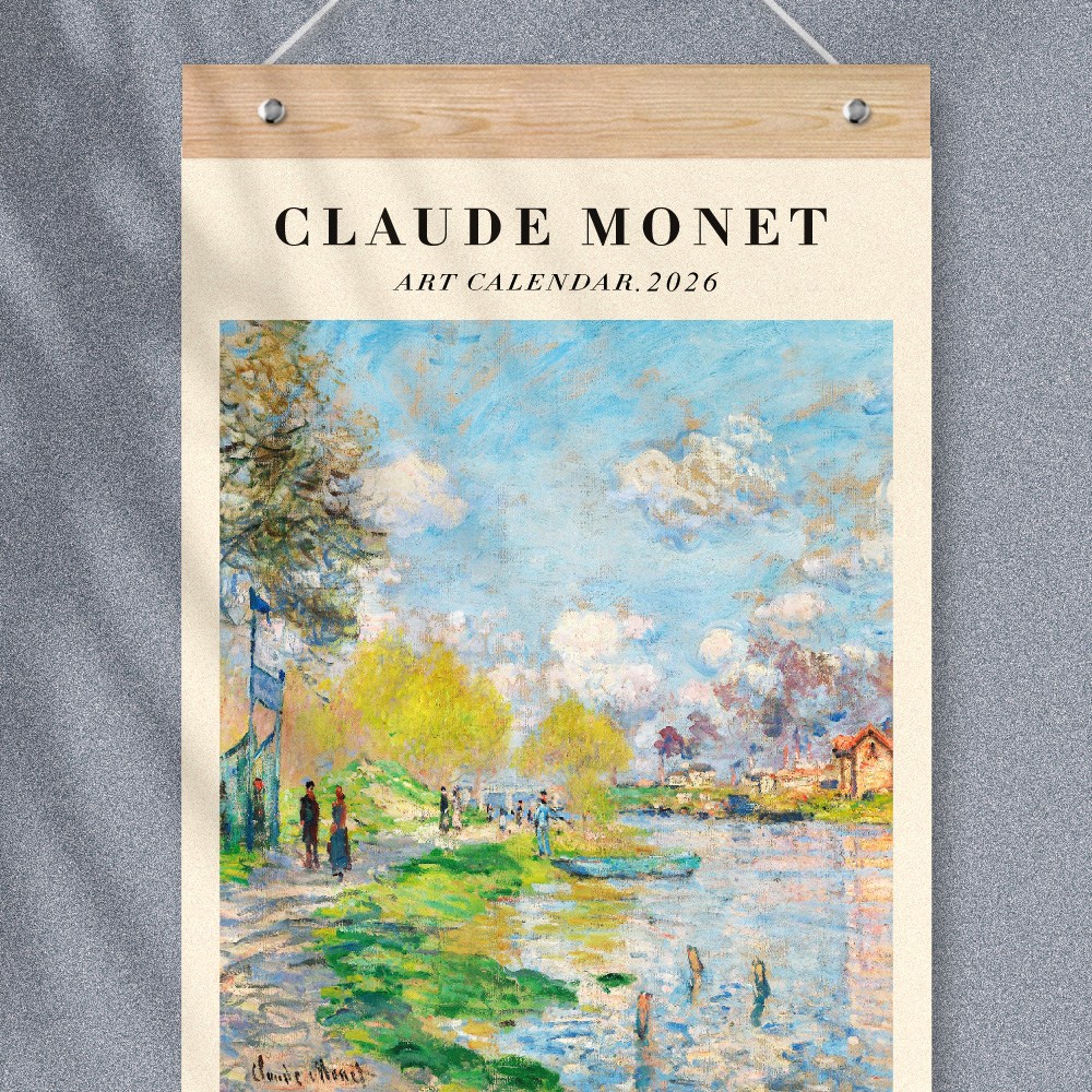 퍼니즈 2026년 빅사이즈 벽걸이 달력 + 우드바 세트 16,900원