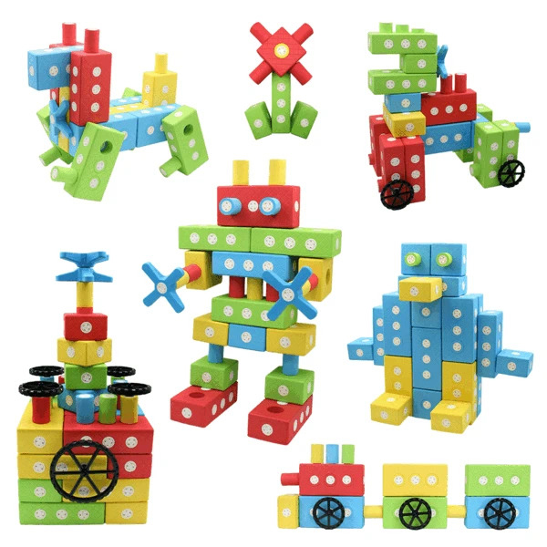 꼬마천사 EVA 소프트 회전 자석 벽돌 블럭 113P + 보관함 385,000원