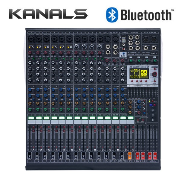 KANALS BKG-160  오디오믹서 콘솔믹서 블루투스 녹음 1,630,000원