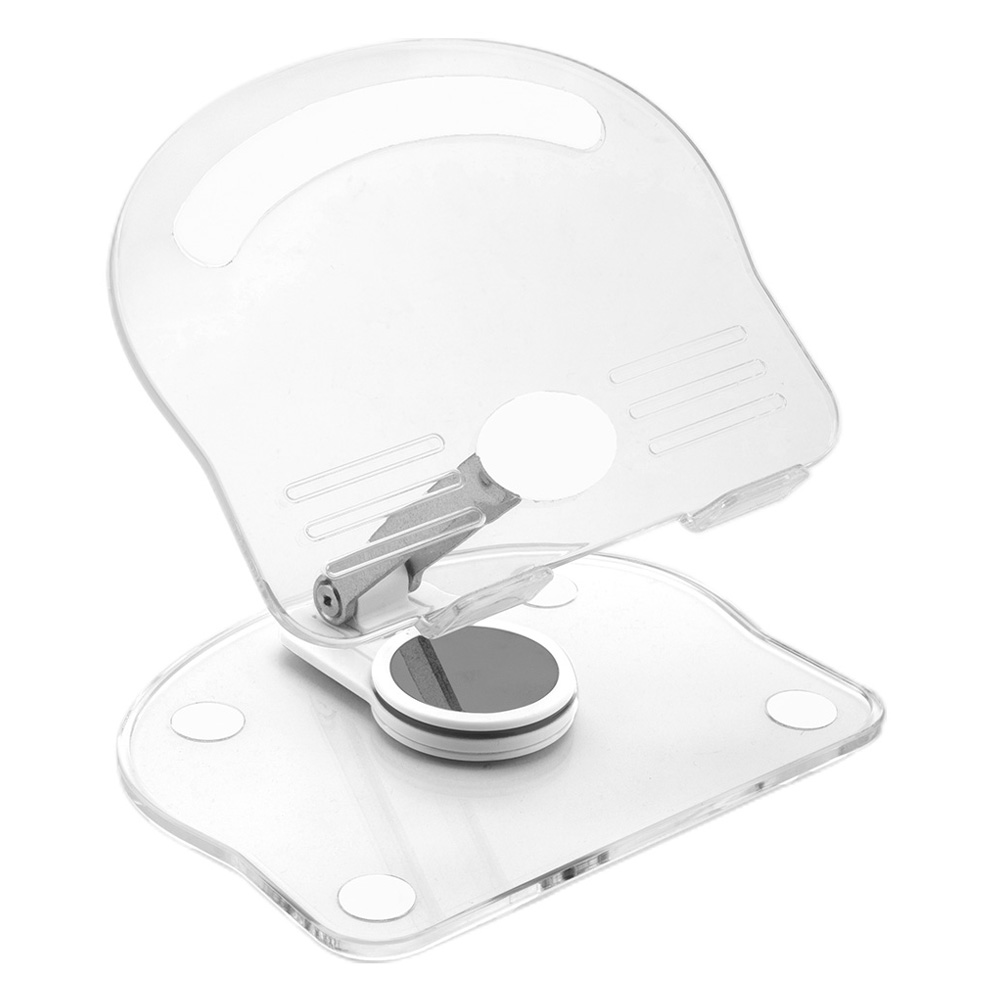 구스페리 태블릿 아크릴 회전 거치대, 화이트, 1개, 단일상품 6,900원