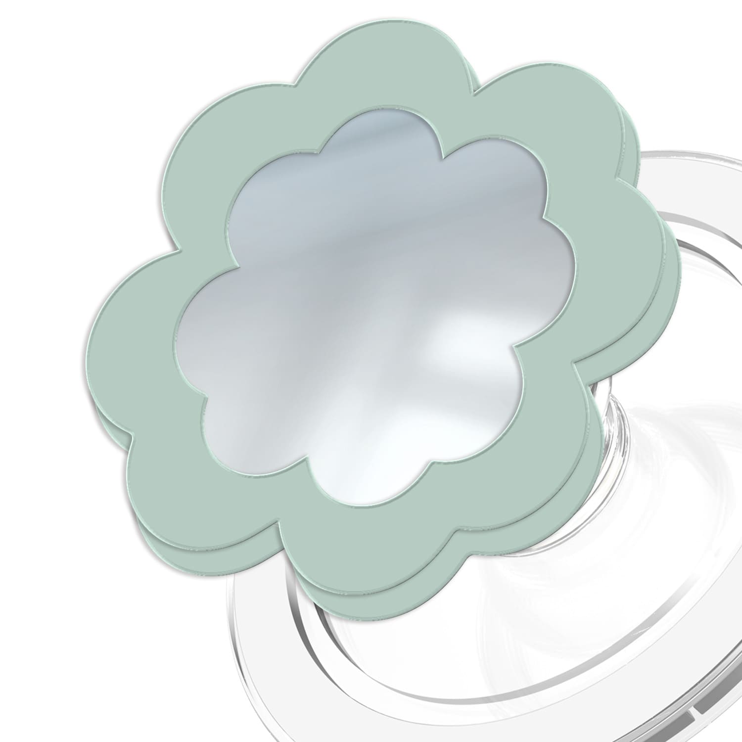 168cm 맥세이프 그립톡 거울 핸드폰거치대 네잎클로버, 1개 15,800원