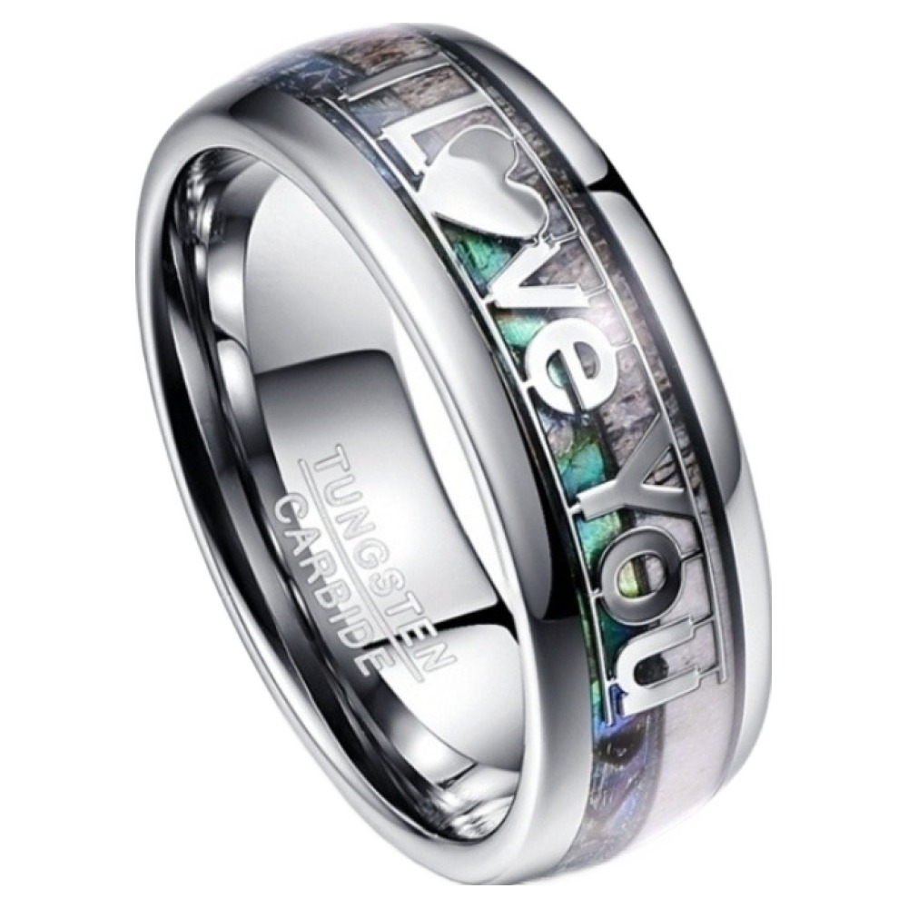 수스다 I LOVE U 텅스텐 반지 9,900원