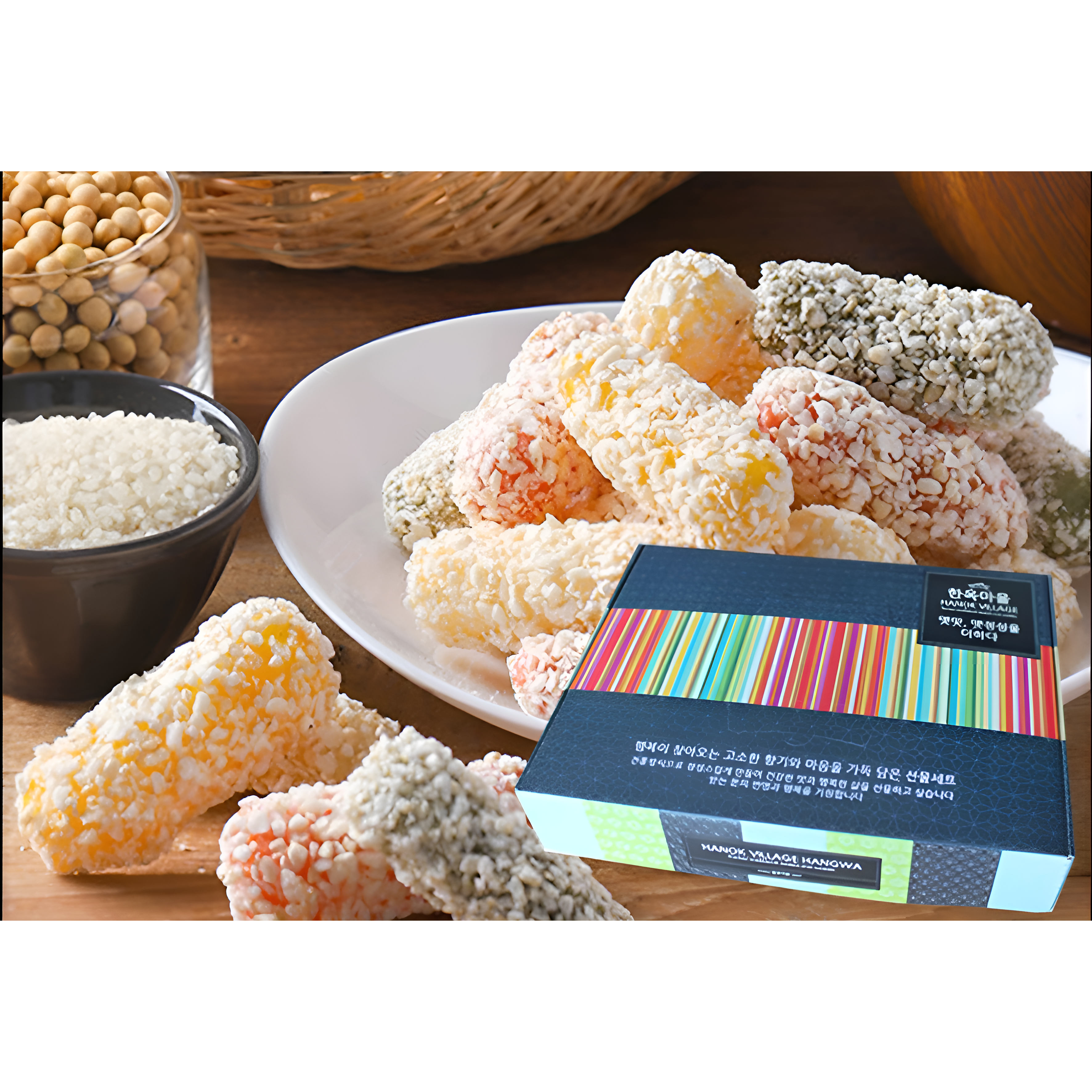 [한옥마을한과]국산찹쌀 혼합 유과선물세트 13,440원