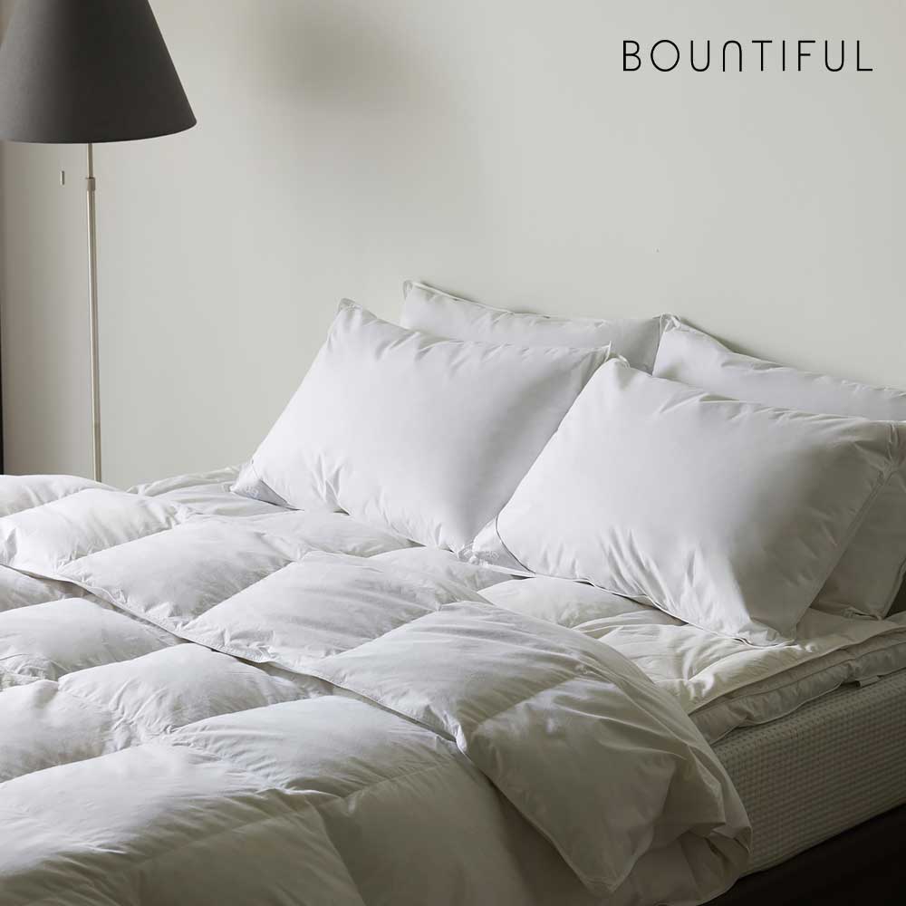 2+2 호텔침구 구스다운 베개솜 1000g 2개+베개커버2장, 1000g2개+솔리드화이트베개커버2장, 1개 88,000원