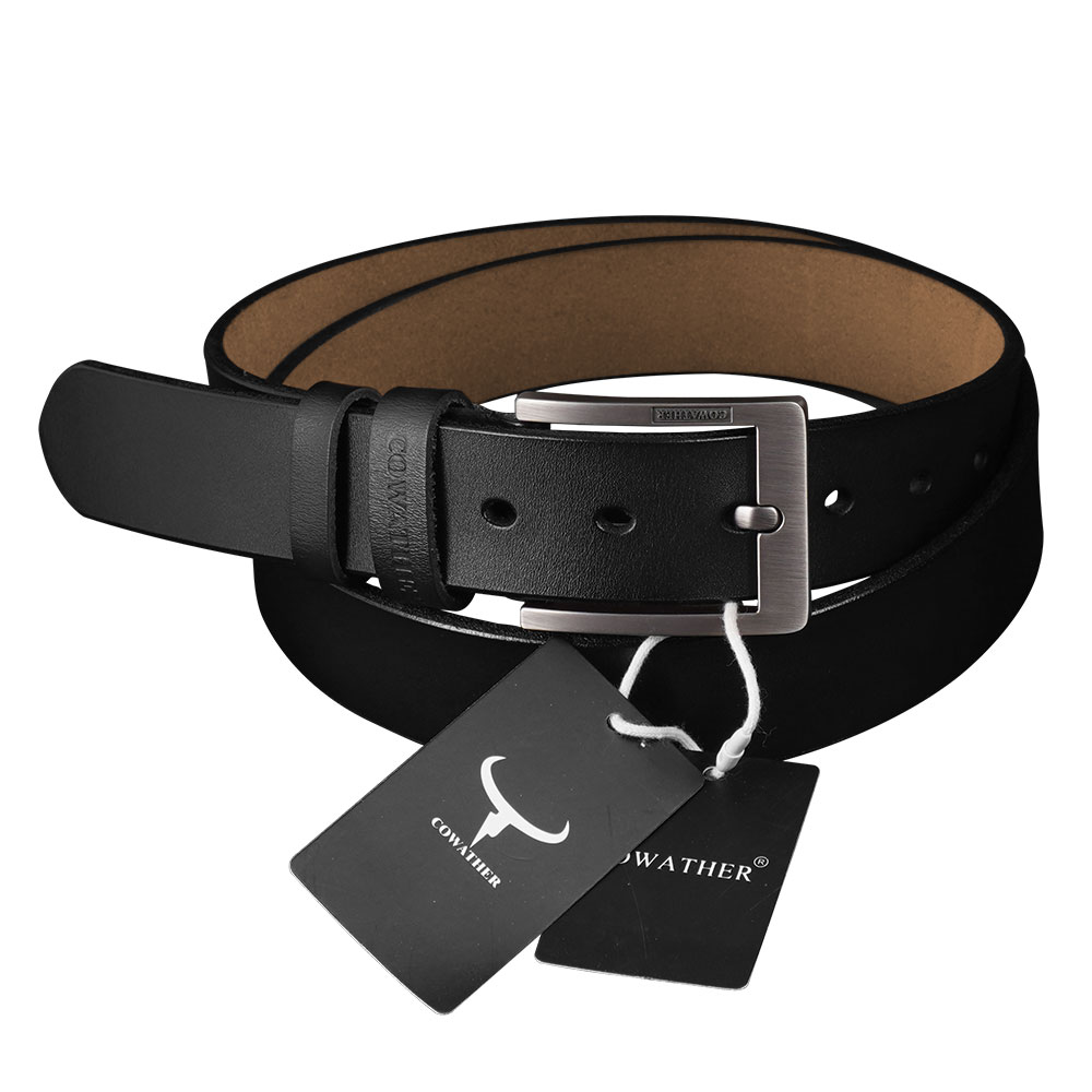 COWATHER 빅사이즈 가죽 수동 남성벨트 XF004-BK 19,170원