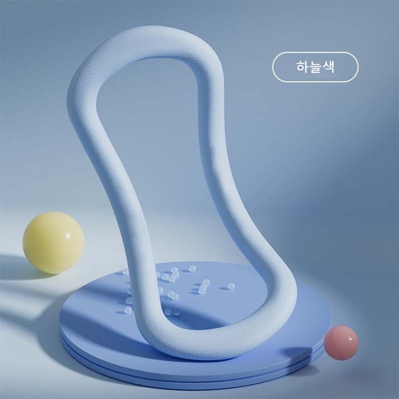 StarGlow-소프트 TPR 요가링 젠링 굽은등 어깨교정 스트레칭 마사지링 홈트용품, 1개, 하늘색 10,980원