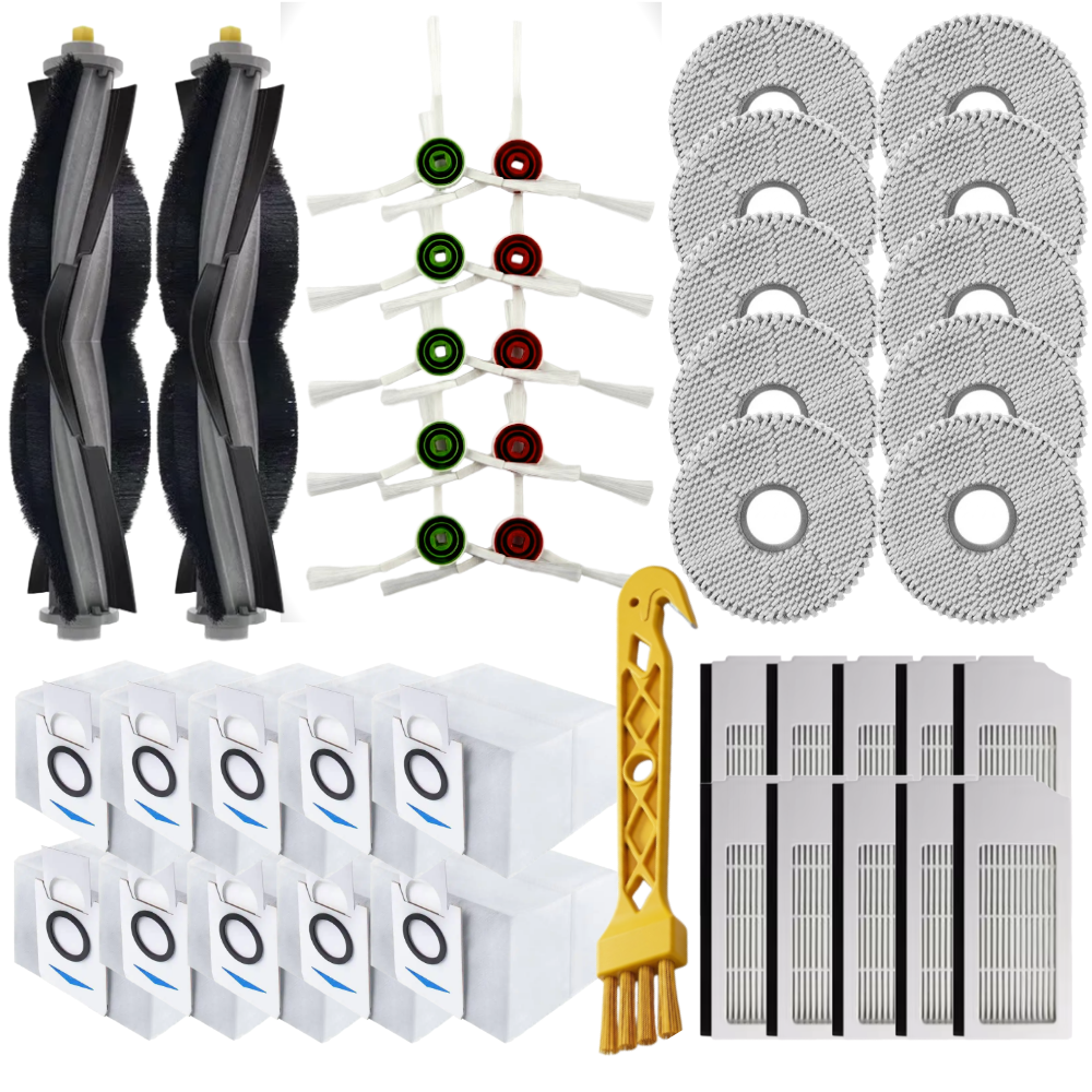 비브랜드 호환 메인브러시 필터 물걸레 에코백스 X1 T10 옴니 소모품, 1개, 1년 패키지, 현재가 39,900원