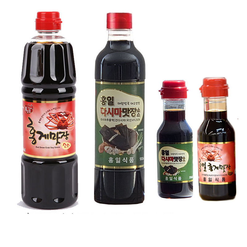 [류맛간장  ]200ml증정 홍게간장 다시마간장 홍일식품 진해총판 오리지널 홍일 홍게맛장소스+다시마맛장스스 세트 19,890원