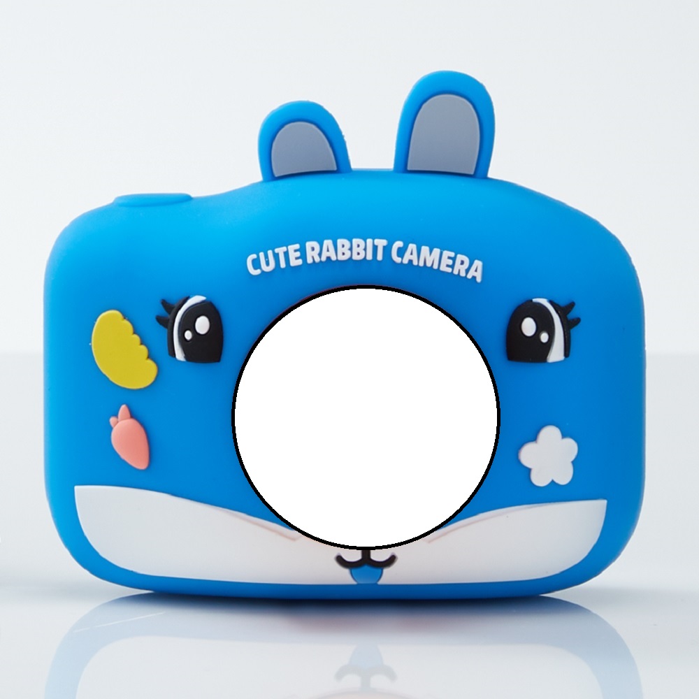 이지드로잉 큐티래빗 어린이 키즈 디지털 카메라 사진기 디카 4800만화소 + SD카드(32GB) + 실리콘케이스 세트 7,900원